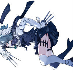 This is a pixiv picture whose title is 十六夜咲夜.