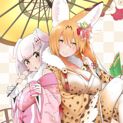 This is a pixiv picture whose title is 平成最期のサーバル姉さん.