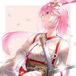 This is a pixiv picture whose title is さくら.