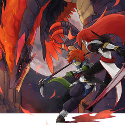 This is a pixiv picture whose title is 【PFLS】砕けぬ心、決意の進軍.