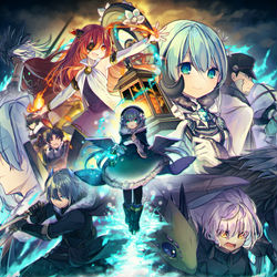 This is a pixiv picture whose title is 【PFLS】しあわせの蒼い灯火【レッドヴァルの戦い】.