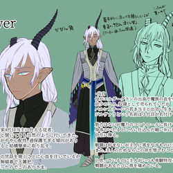 This is a pixiv picture whose title is ジルヴァラ補足.