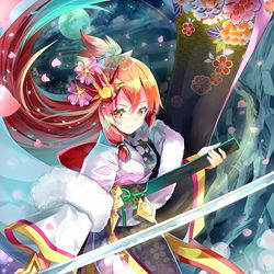 This is a pixiv picture whose title is 【仕事絵】バトルスピリッツ・ディーバ「バンリ・ゼル」.