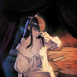 This is a pixiv picture whose title is ねむこ.