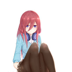 This is a pixiv picture whose title is 三玖.