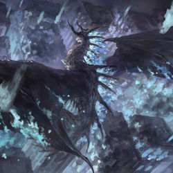 This is a pixiv picture whose title is 【PFLS】首都襲撃・蒼竜戦.