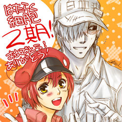 This is a pixiv picture whose title is 細胞】ツイログ9.