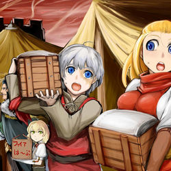 This is a pixiv picture whose title is 【PFLS】いまを生きる【レッドヴァルの戦い】.