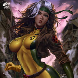 This is a pixiv picture whose title is Rogue X-men.