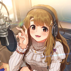 This is a pixiv picture whose title is on air.
