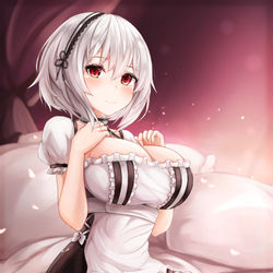 This is a pixiv picture whose title is シリアス.