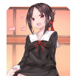 This is a pixiv picture whose title is かぐや様は告らせたい.