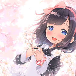 This is a pixiv picture whose title is お花見しよう.