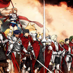 This is a pixiv picture whose title is 【PFLS】月桂樹の騎士.