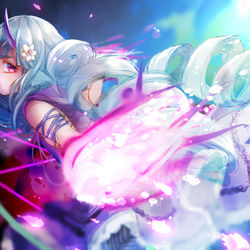 This is a pixiv picture whose title is デルミン.