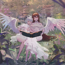 This is a pixiv picture whose title is 比翼鳥.