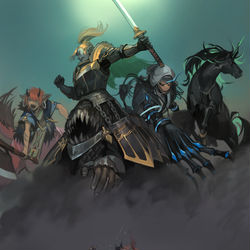 This is a pixiv picture whose title is 【PFLS】黒い嵐.