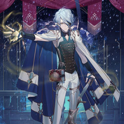 This is a pixiv picture whose title is 追慕のミオソティス.