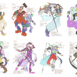 This is a pixiv picture whose title is 暗殺チームでRPGパロ.