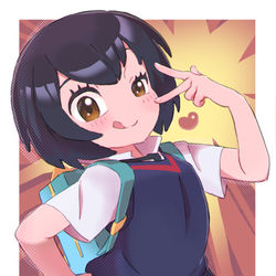 This is a pixiv picture whose title is peni parker.