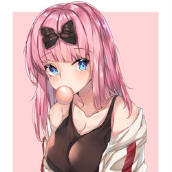 This is a pixiv picture whose title is Chika Fujiwara.