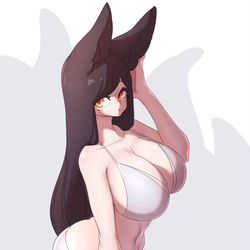 This is a pixiv picture whose title is 수영복 아리.