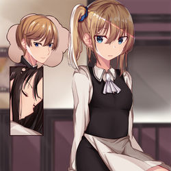 This is a pixiv picture whose title is 一緒に寝よ.