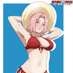 This is a pixiv picture whose title is Sakura Wallpaper.