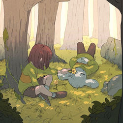 This is a pixiv picture whose title is chasriel.