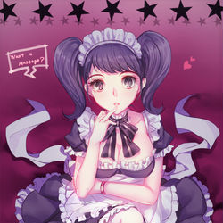 This is a pixiv picture whose title is P5キャラ落書きまとめ(Ｒの子も）.