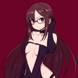 This is a pixiv picture whose title is 虞美人先輩.