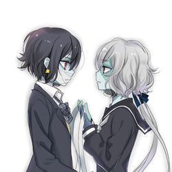 This is a pixiv picture whose title is ゾンサガらくがきまとめ.