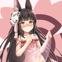 This is a pixiv picture whose title is 新衣装　長門.