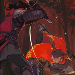 This is a pixiv picture whose title is 【PFLS】炎神演舞.