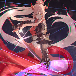 This is a pixiv picture whose title is 竜の魂.