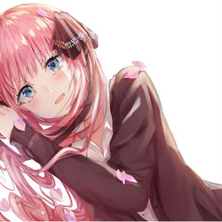 This is a pixiv picture whose title is NINO.