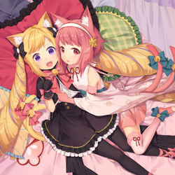 This is a pixiv picture whose title is エリーゼ&サクラ.