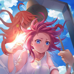 This is a pixiv picture whose title is 誓約のキス.