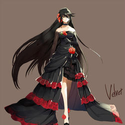 This is a pixiv picture whose title is ベルセリアドレスアップコーデ.