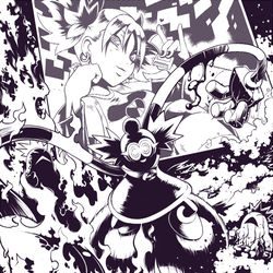This is a pixiv picture whose title is NO_COLOR.