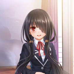 This is a pixiv picture whose title is 狂三.