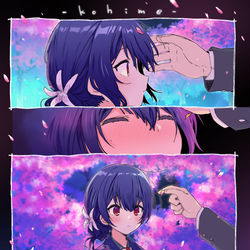 This is a pixiv picture whose title is 西行桜🌸.