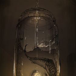 This is a pixiv picture whose title is 熱帯魚はもういない.