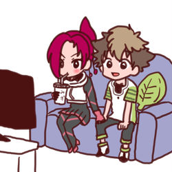 This is a pixiv picture whose title is ケムリクサソファシリーズ.