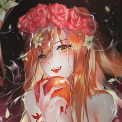 This is a pixiv picture whose title is Eve.