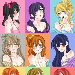 This is a pixiv picture whose title is Love Live!.