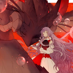 This is a pixiv picture whose title is 始まり.