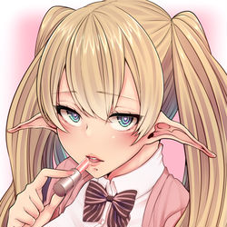 This is a pixiv picture whose title is PINK.