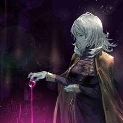 This is a pixiv picture whose title is 幻術.