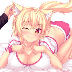 This is a pixiv picture whose title is Tiffy ear rub~~.